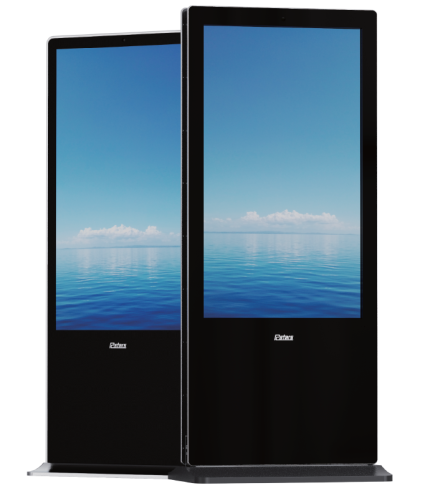 Напольный  рекламный дисплей с Digital Signage и ик-сенсором MTG-320FSDS-IR