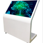 Интерактивный наклонный киоск 32" L-типа с емкостным сенсором MTG-320FSIK-L-CP