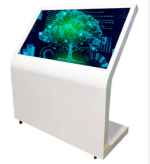 Интерактивный наклонный киоск 49" L-формы с ик-сенсором MTG-490FSIK-L-IR